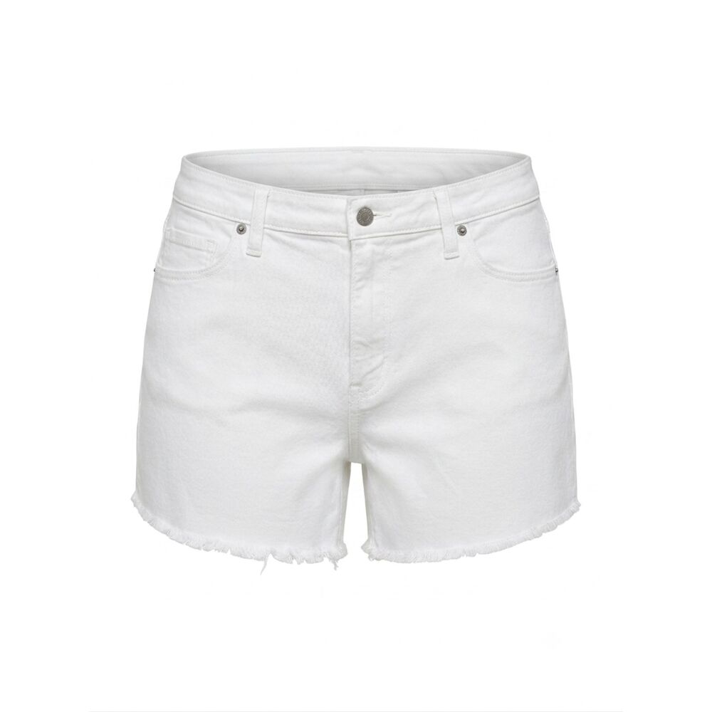 UNIVERSAL THREAD WHITE HIGH RISE MIDI SHORTS